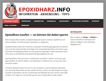 Tablet Screenshot of epoxidharz.info